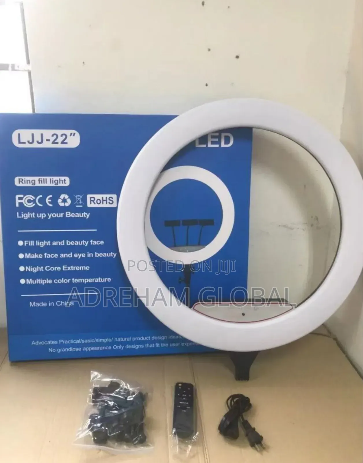 22inches Ring Fill Light With Tripod Stand
