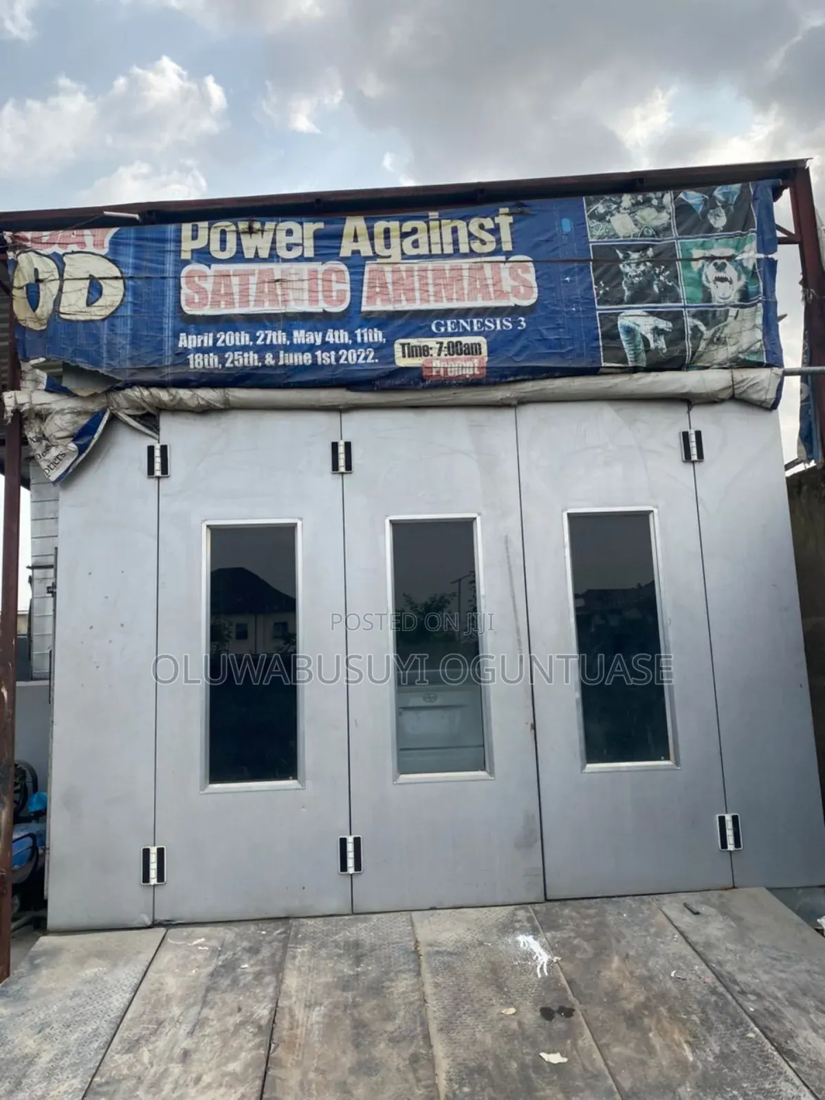 Oven Spray Booth