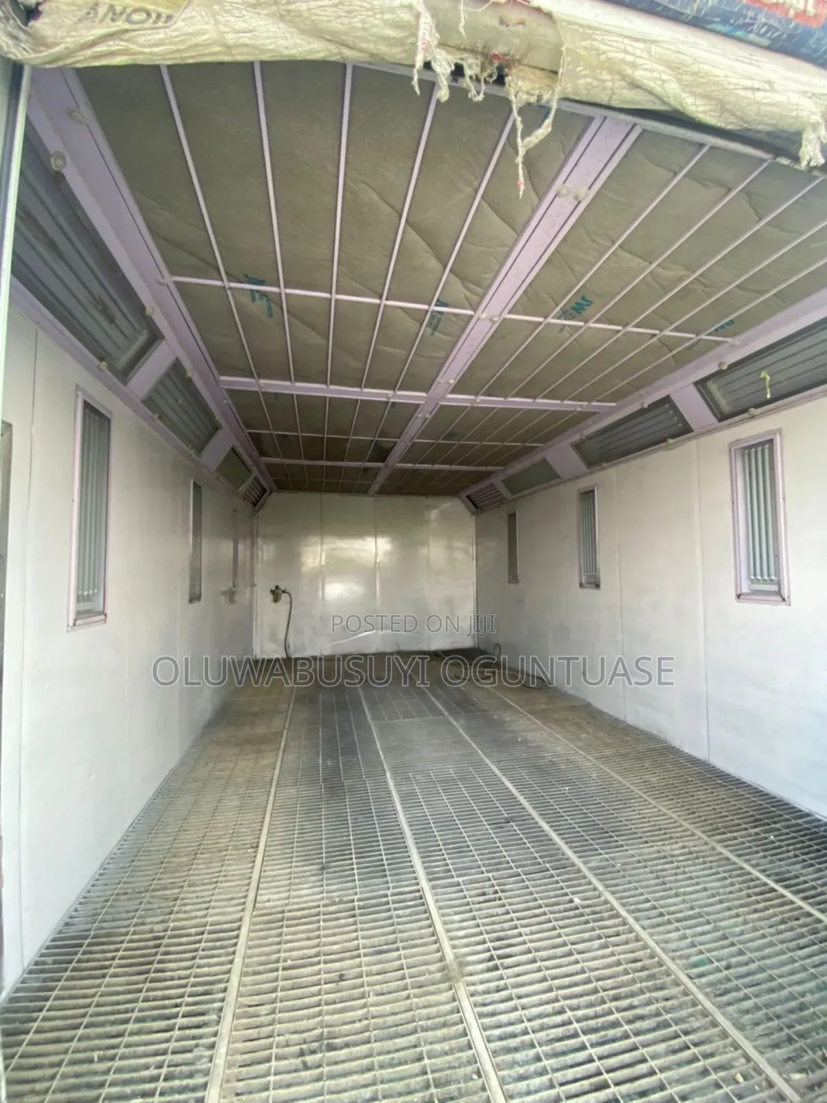 Oven Spray Booth