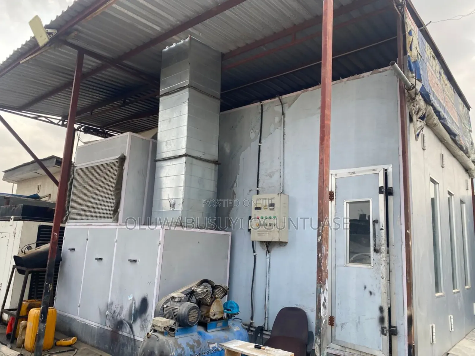 Oven Spray Booth