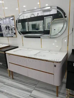 Executive Double Wash Hand Cabinet With Led Mirror