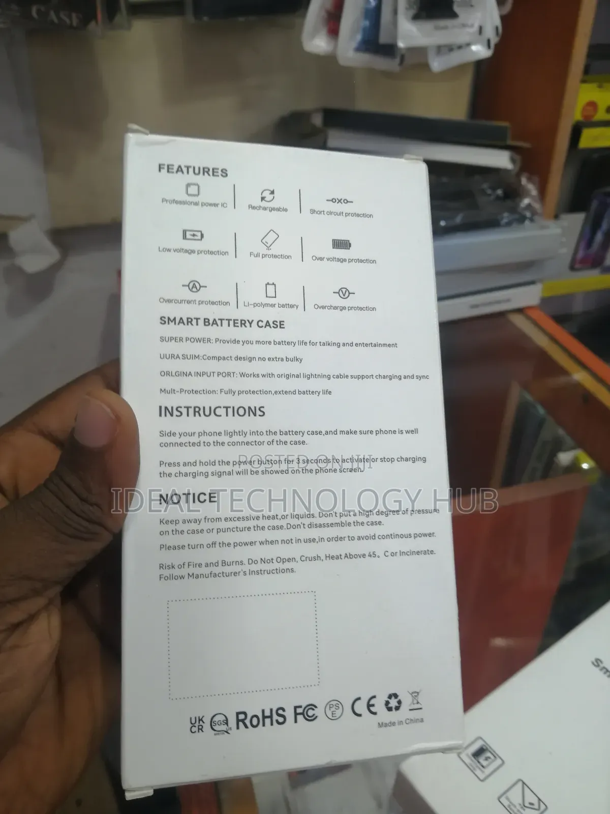 iPhone 16 Pro Max Battery Case 7000mah