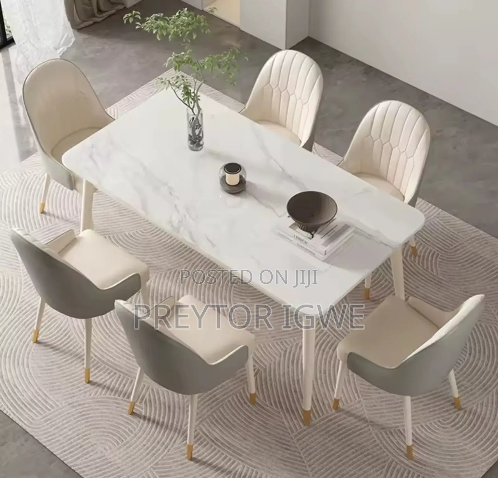 Luxury 6 Seater Dining Set