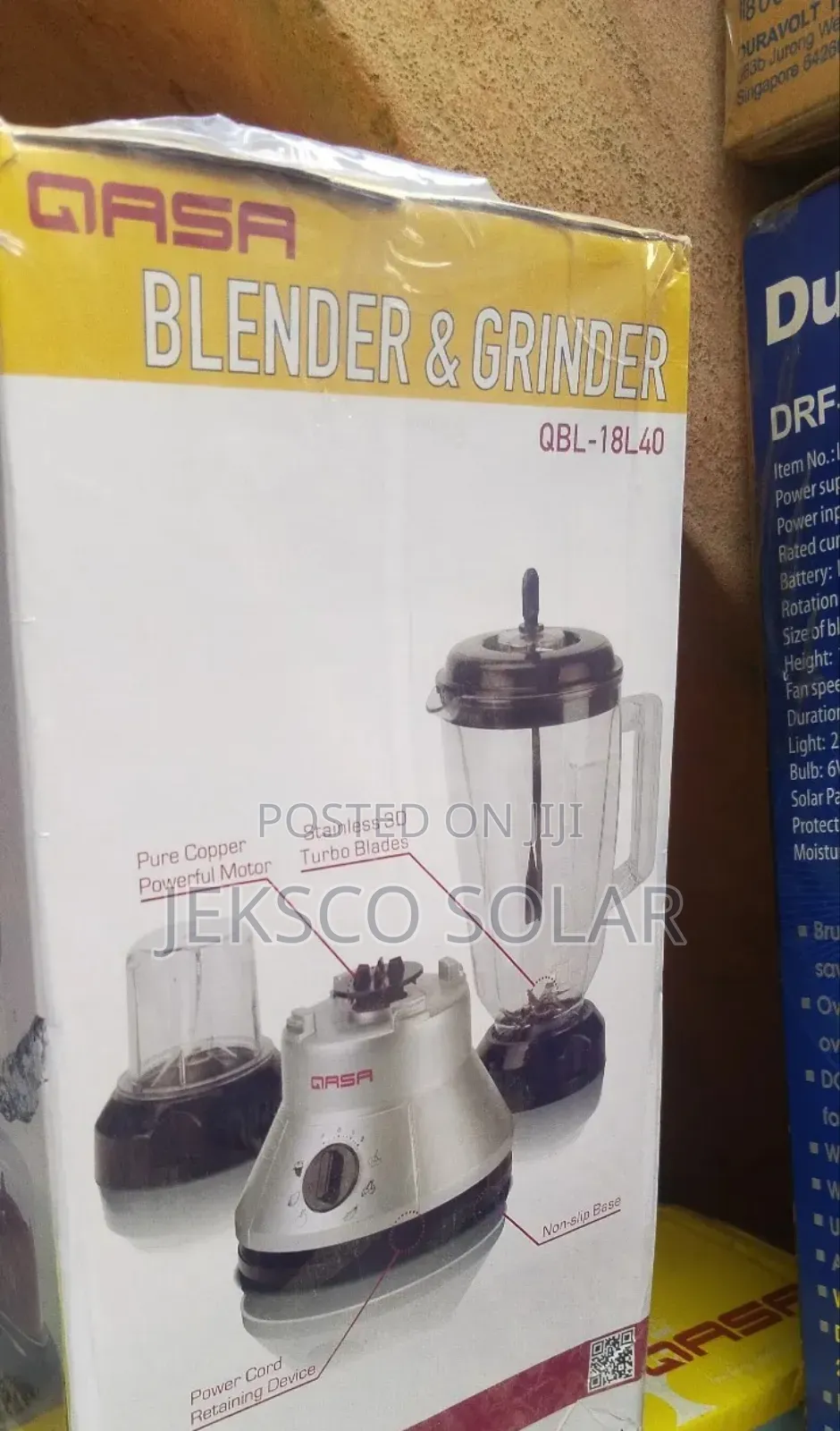 Qasa Blender and Grinder, AC/DC