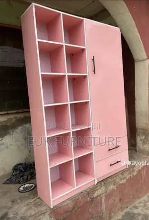 Wardrobe With Shelving Units