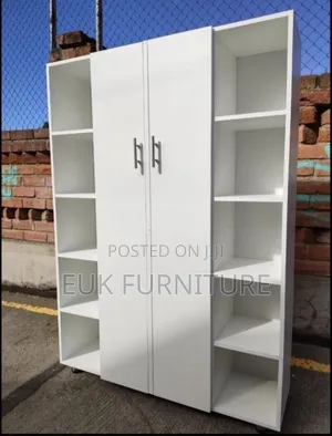 Wardrobe With Shelving Units