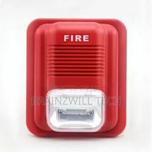 Fire Alarm Siren With LED Strobe