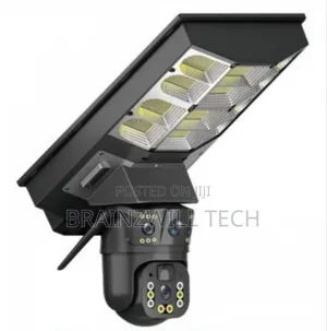 Solar Streetlight With 8mp Dual Lens Camera
