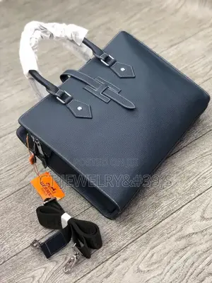 Luxury Genuine Leather Laptop Bag HERMES PARIS (Premium)