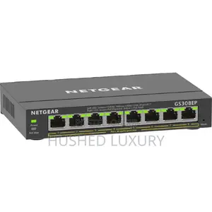 Netgear Gs308ep-100nas 8-Port Gigabit Ethernet Poe+ Smart