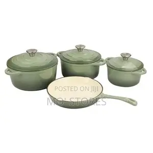 7pieces Cast Iron Enamel Cookware Set