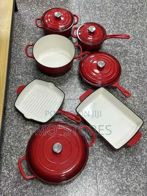 11pieces Cast Iron Pot
