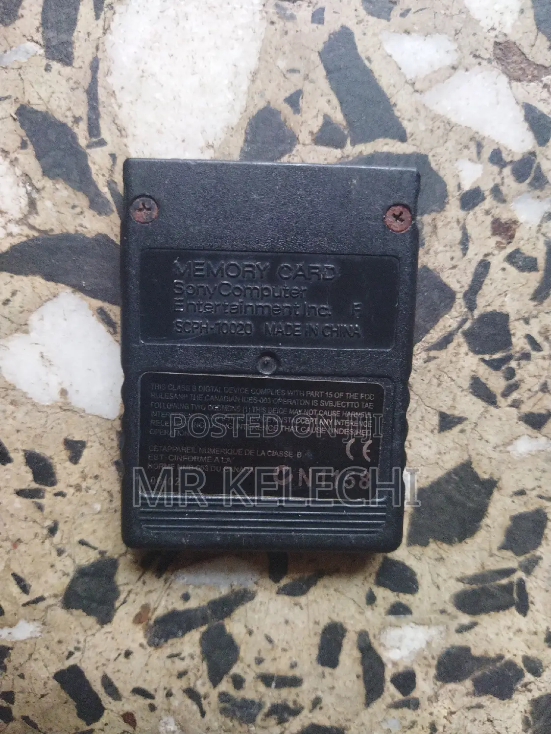 Used Playstation 2 Memory Card.