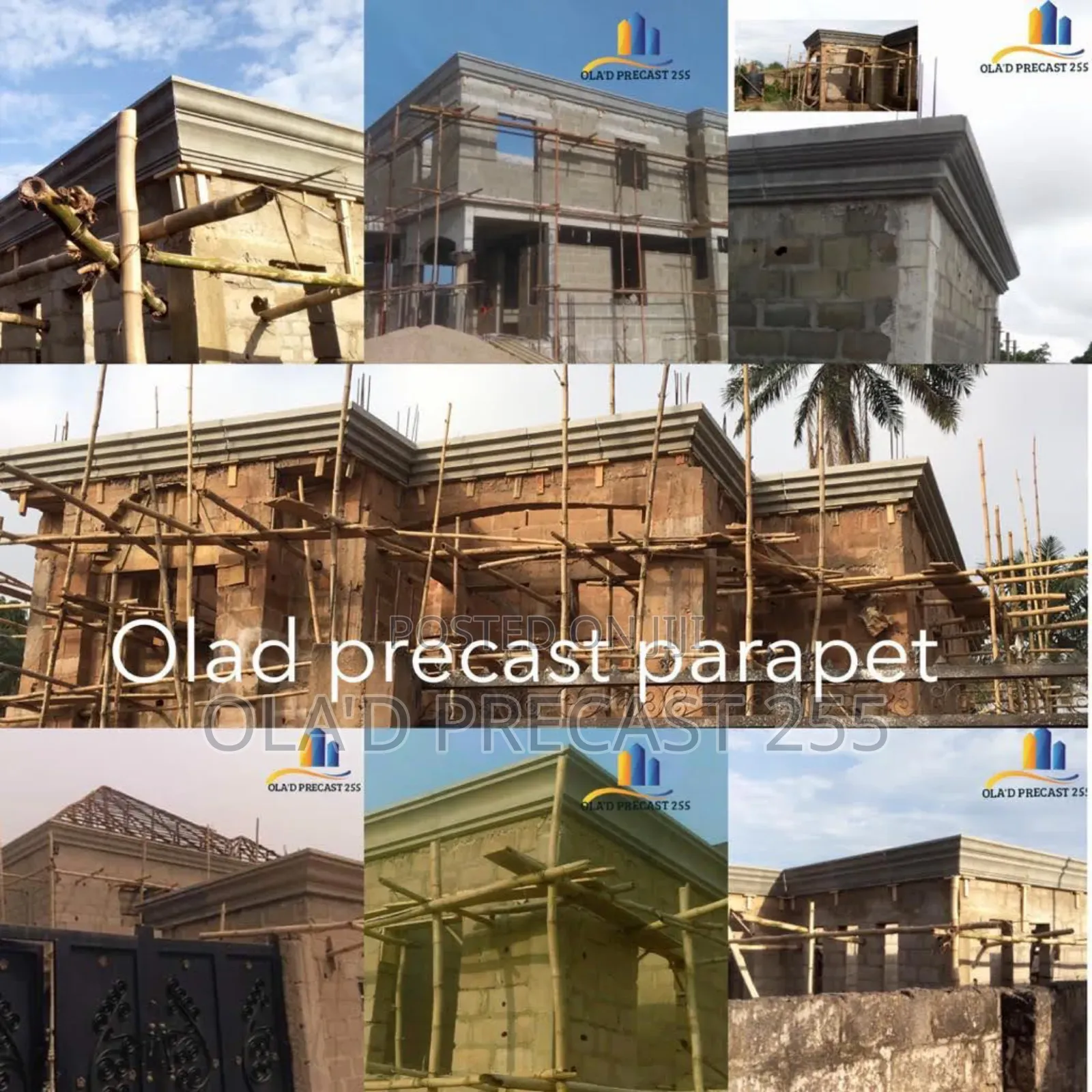 Pre-Cast Parapet Design Pop