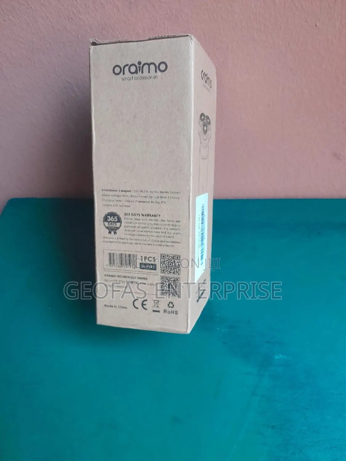 Oraimo Magnet 2 Water Resistance Electric Rotary Smartshaver