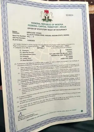 Maitama Plot