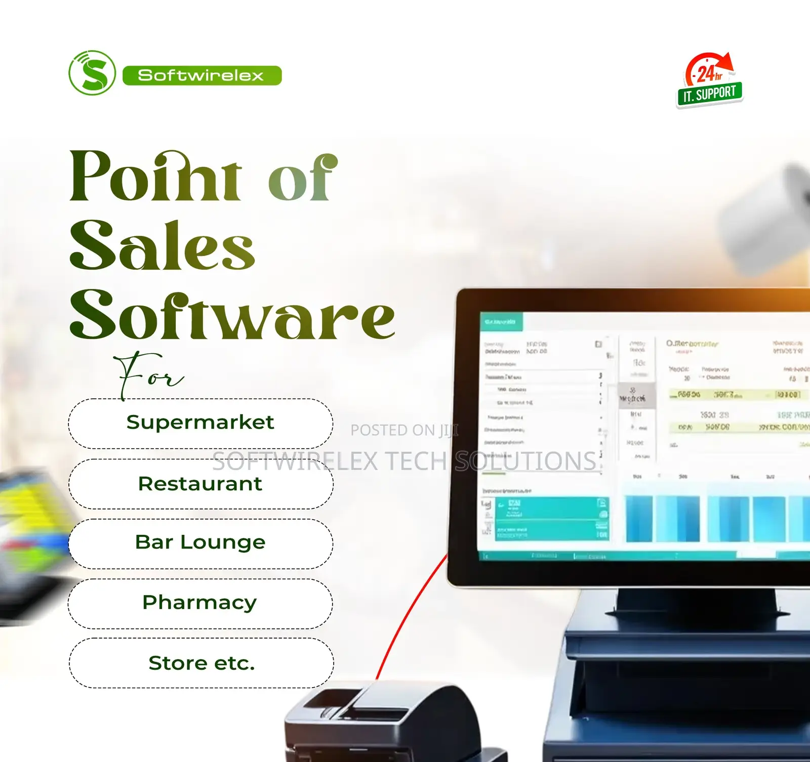 Point of Sales Software for Pharmacy, Bar Lounge and Store