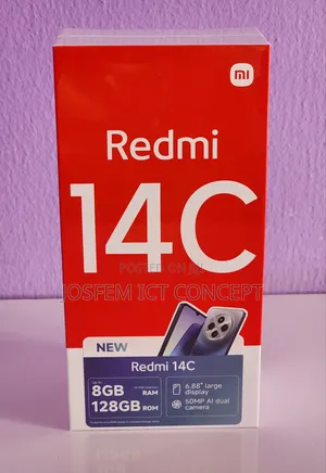 New Xiaomi Redmi 14C 128 GB Black