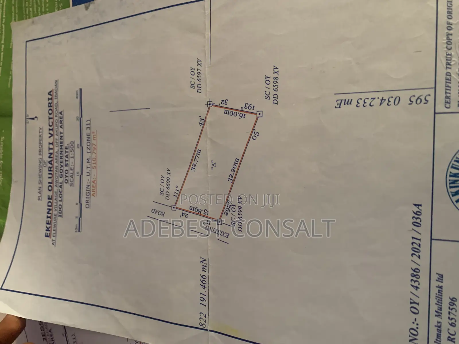 A Plot of Land for at Diamond Estate and Lamini