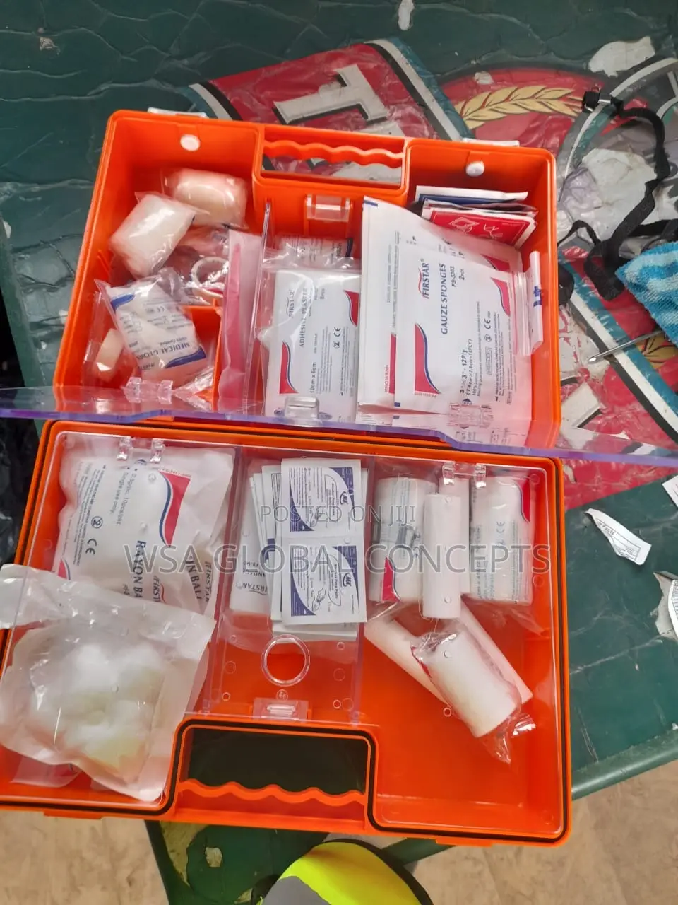 Medium Full Set Plastic First Aid Box Kits