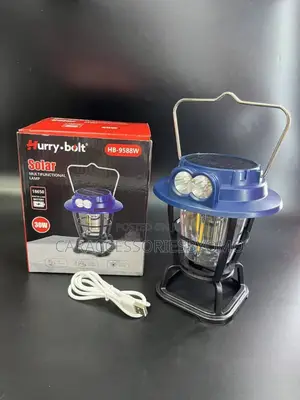 Solar Rechargeable Hurry Bolt Light