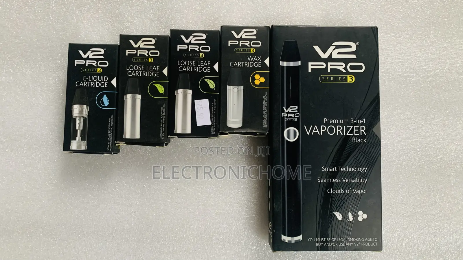 V2 Pro Series 3 Vaporizer. 3 in 1 Reuseabel