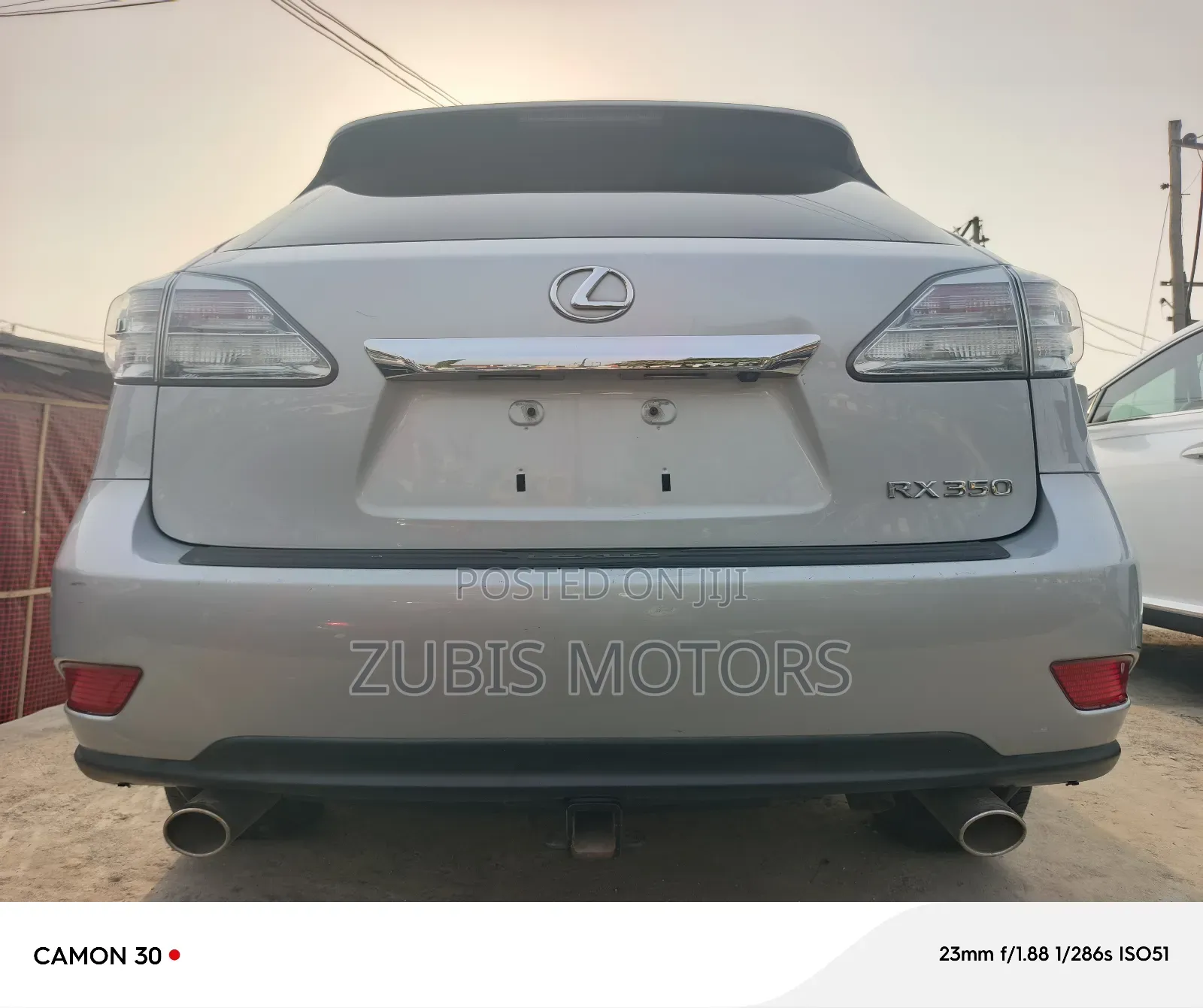 Lexus RX 350 2011 Silver