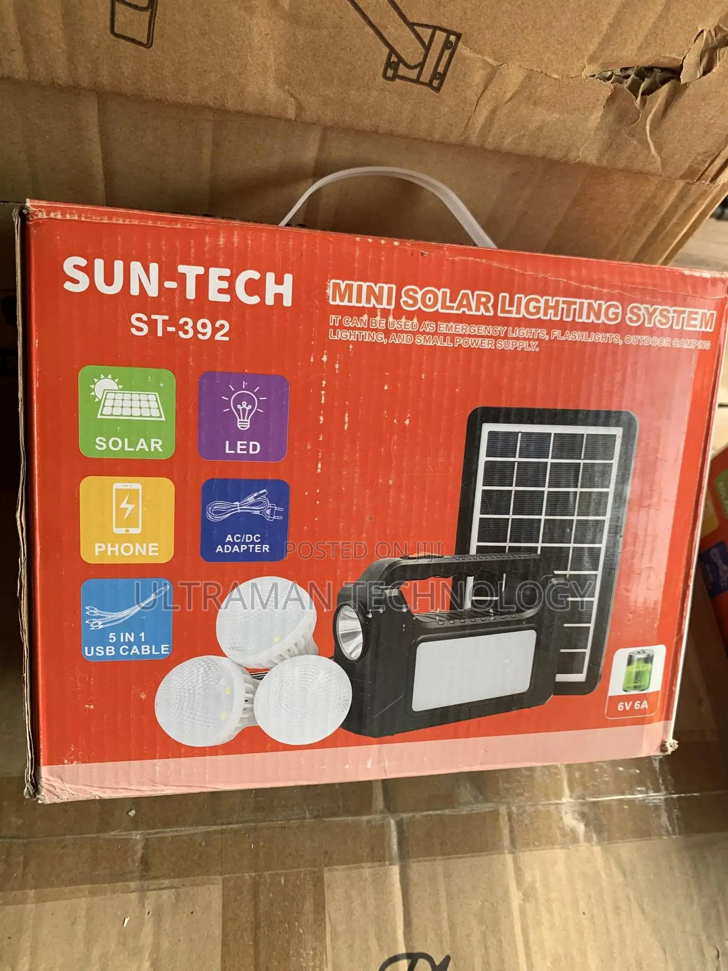 Solar Lighting Kit (Rechargeable)