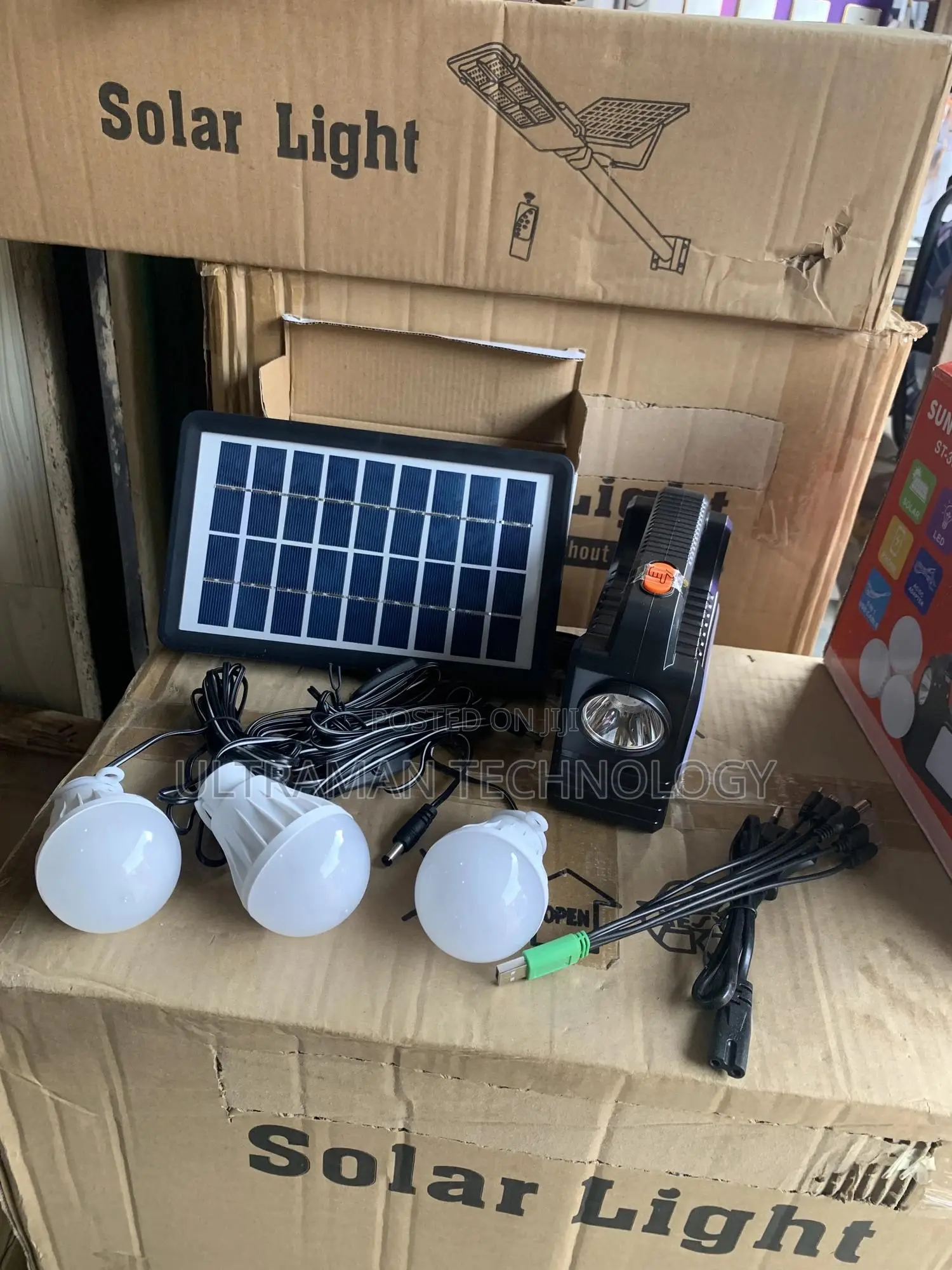 Solar Lighting Kit (Rechargeable)