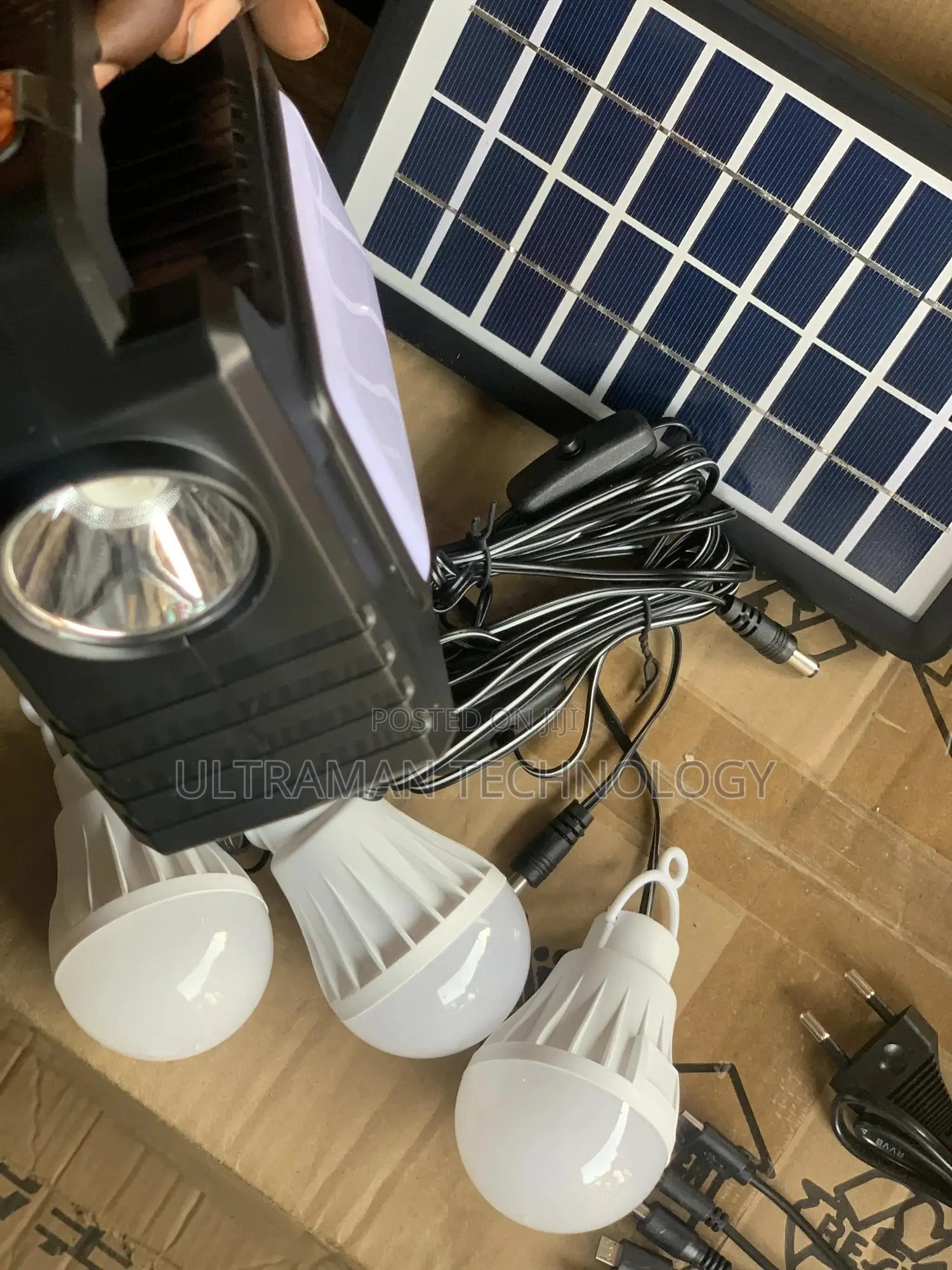 Solar Lighting Kit (Rechargeable)