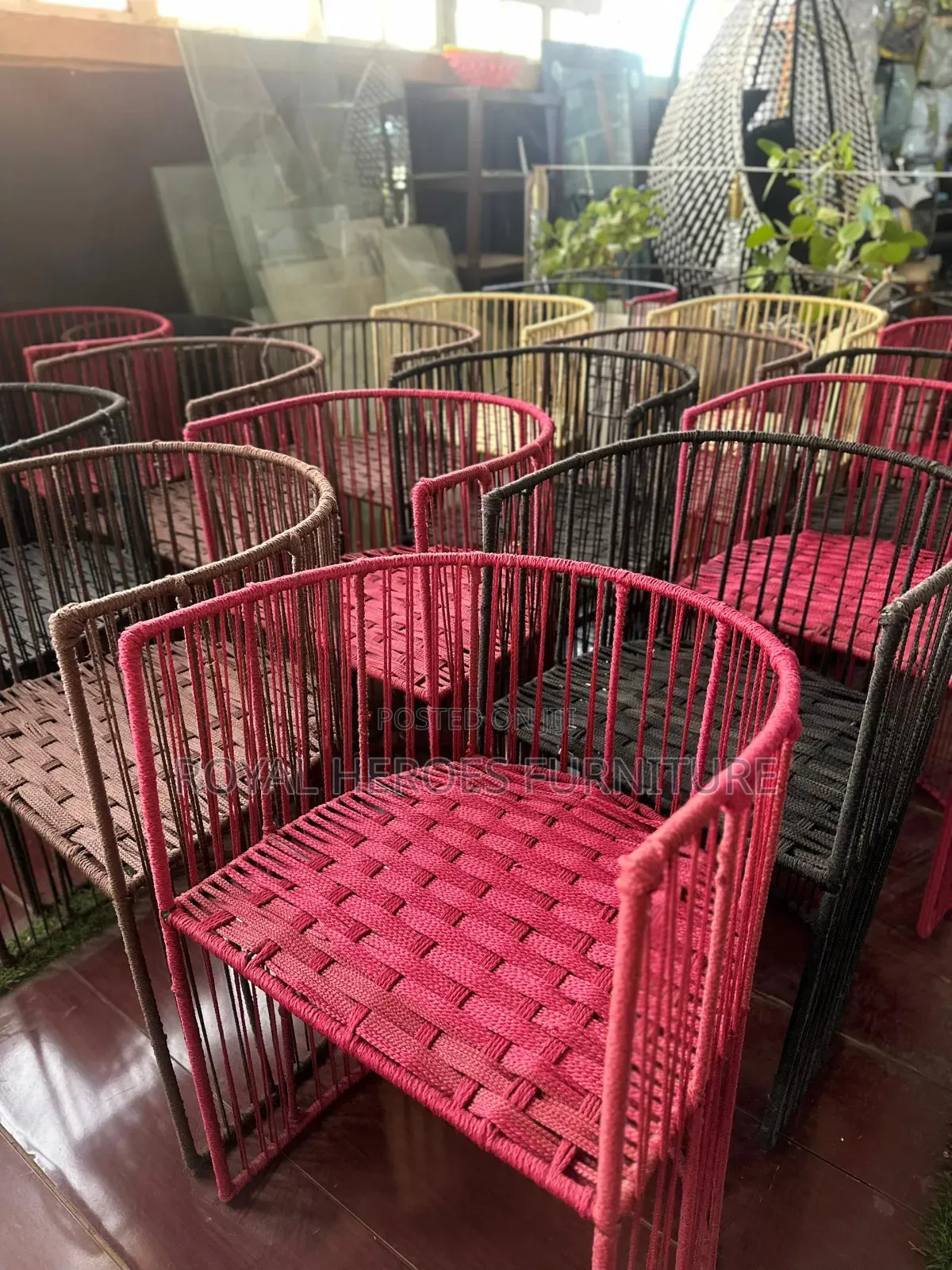 Single Rattan Chairs