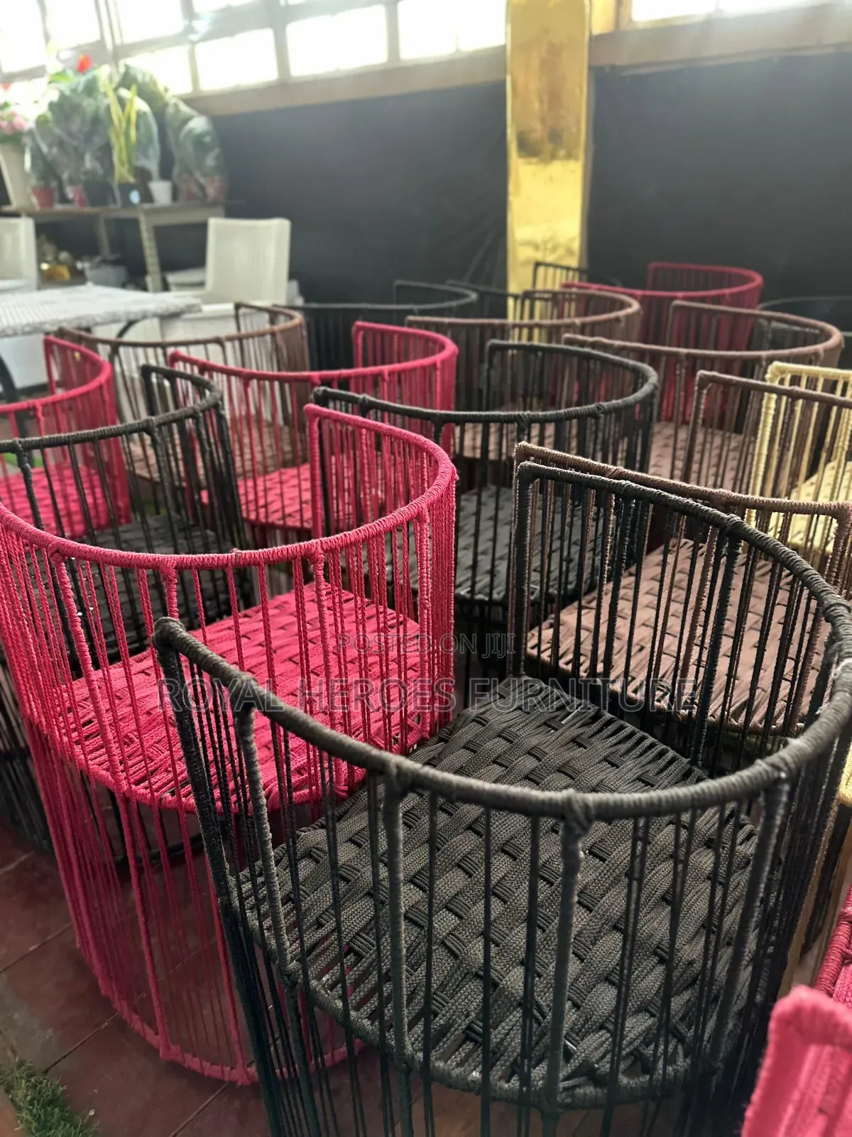 Single Rattan Chairs