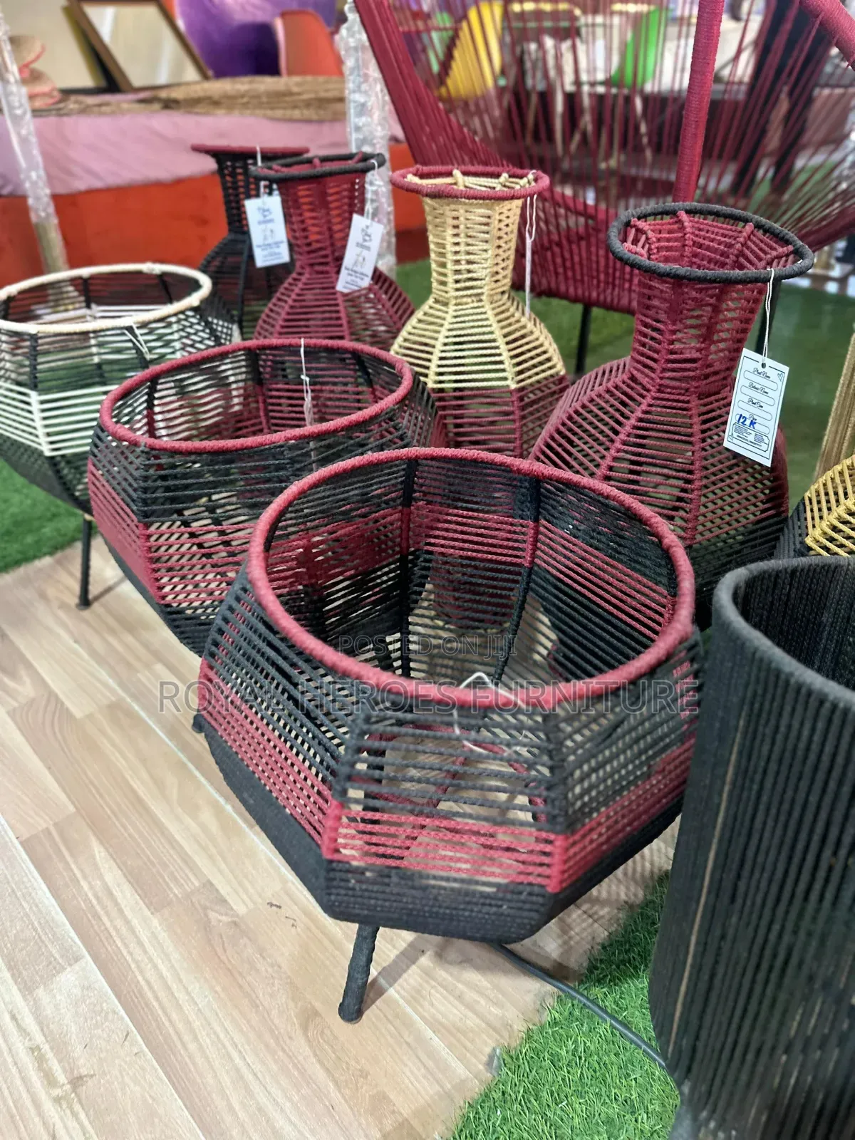 Rattan Pots