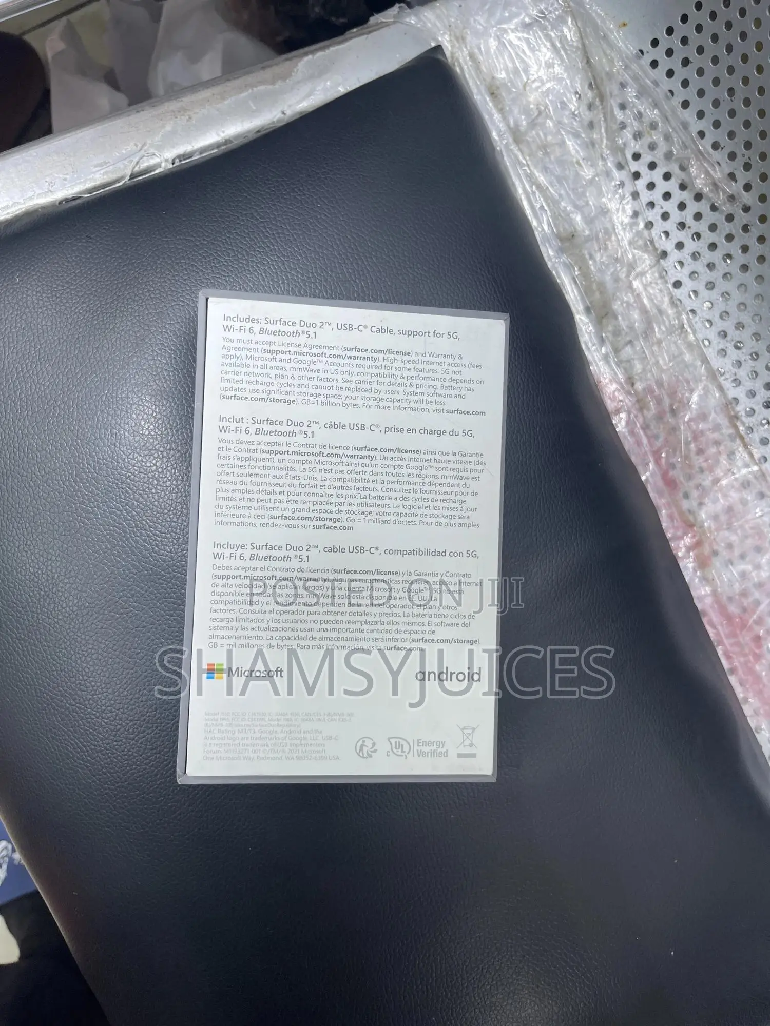 Microsoft Surface Duo 2 128 GB Black