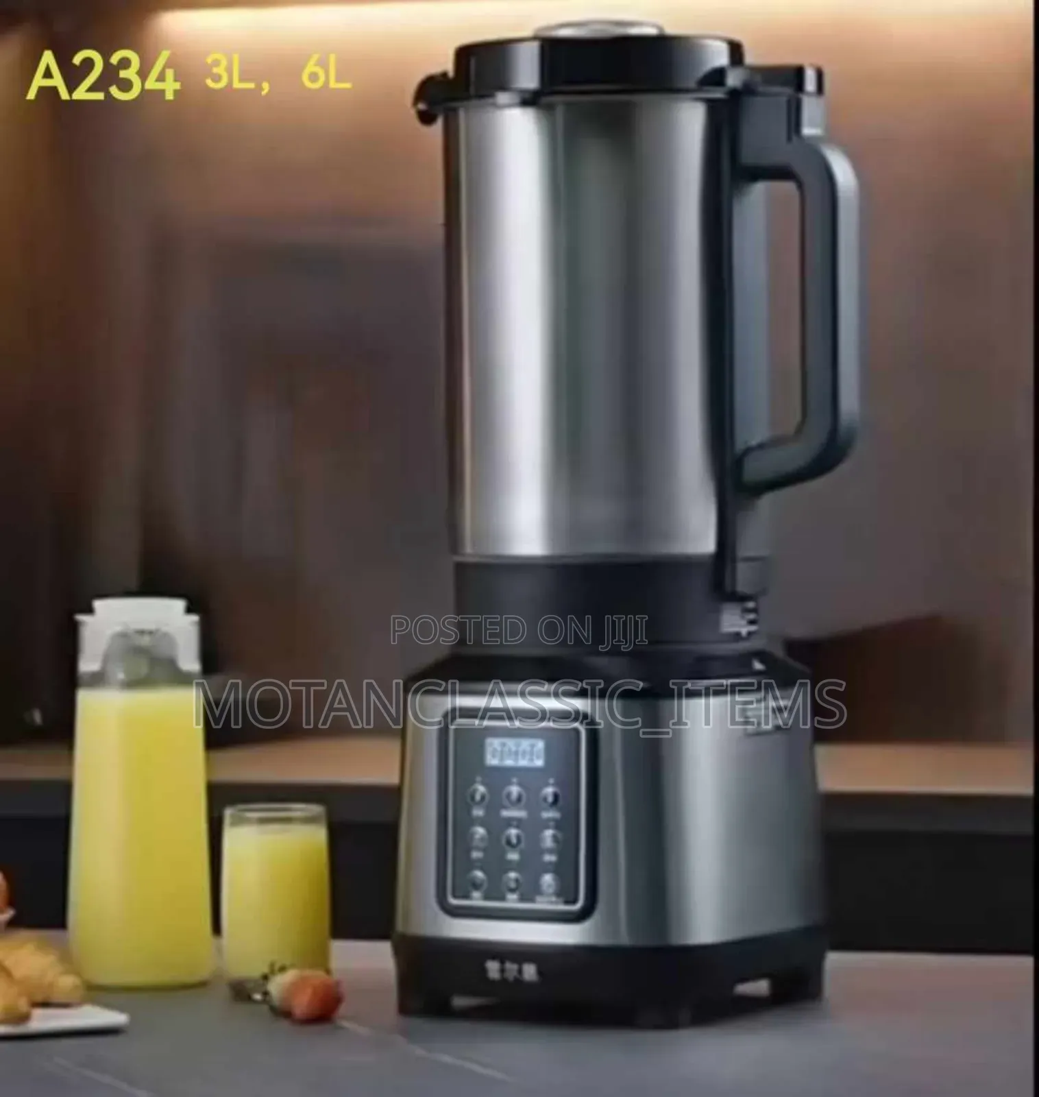 Raf Digital Blender 6 Litres for Boiling (Quality Unique)