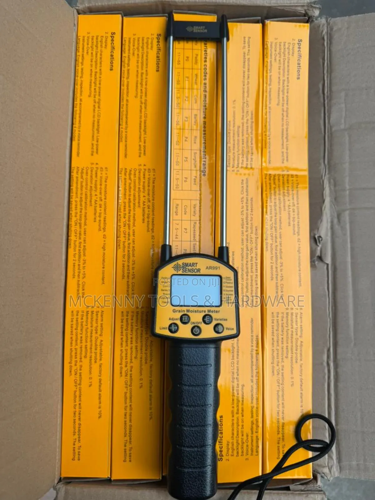 Handheld Moisture Meter LCD Digital Grain