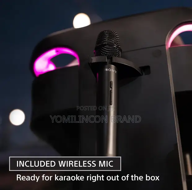 Sony Ult Tower 10 Bluetooth Karaoke Party Speaker With Power in