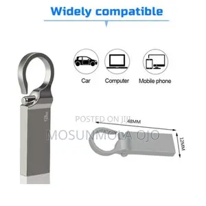 128 GB 2 in 1 Set Metal Usb Flash Drive Adapter Cable
