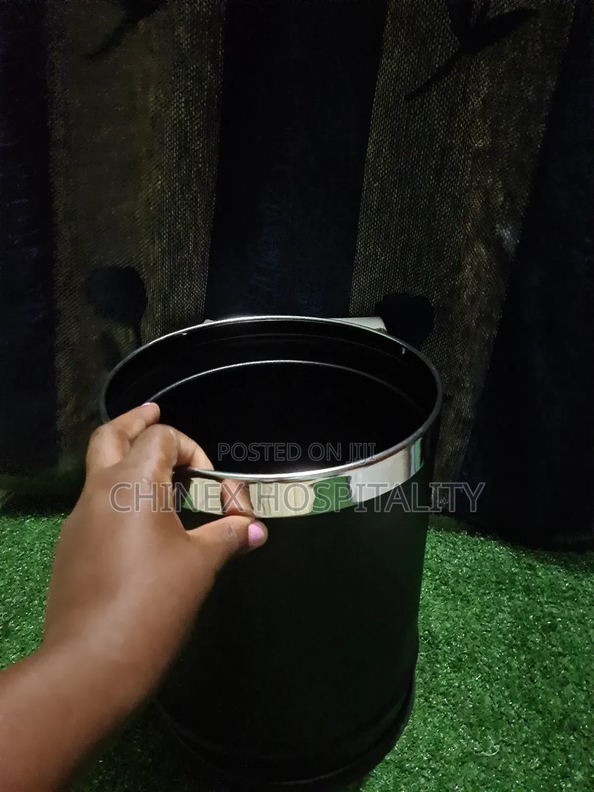 10 Litres Double Layer Hotel Office Home Waste Bin Wit Ring