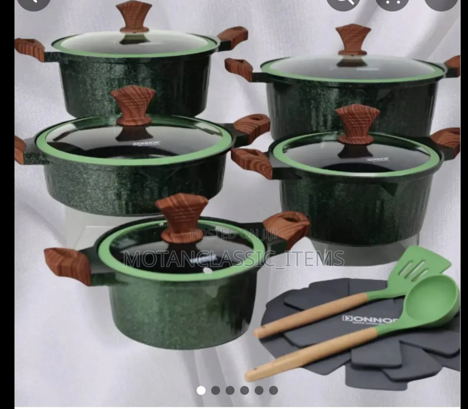 10pcs Granite/Marble Cookware Sets (Pot Set)