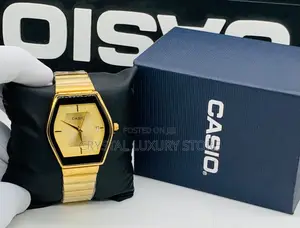 Casio Authentic Quality Luxury Men Chain Strap Wristwatch