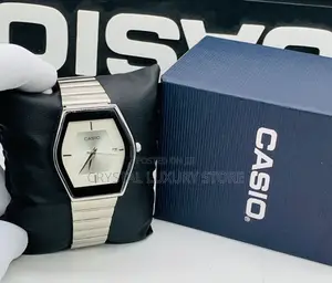 Casio Authentic Quality Luxury Men Chain Strap Wristwatch