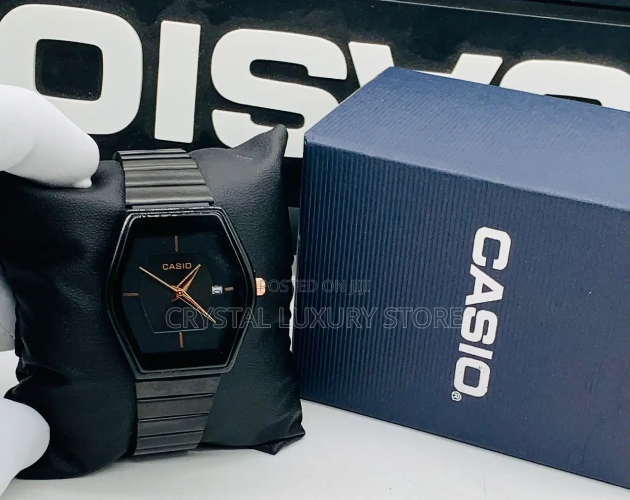 Casio Authentic Quality Luxury Men Chain Strap Wristwatch