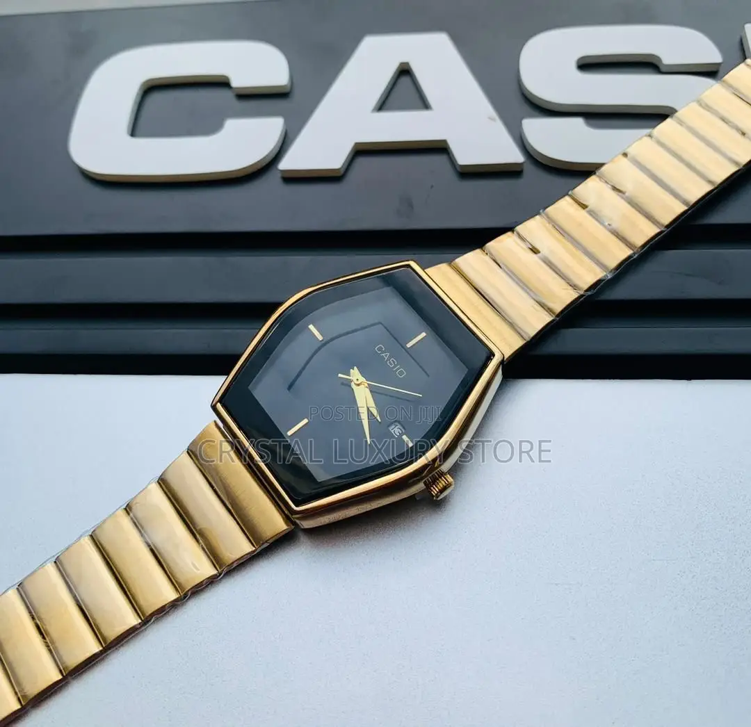 Casio Authentic Quality Luxury Men Chain Strap Wristwatch
