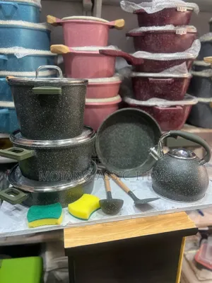 Quality Granite Non Stick Cookware/Pot Set (10in1)