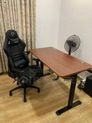 Office Gaming Chair With Electric Adjustable Desk 1.6 Meter