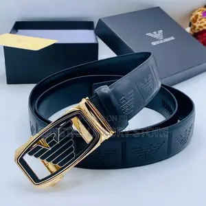 Giorgio Armani Quality Luxury Men Genuine Leather Belts