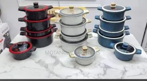 Quality Granite Non Stick Cookware/Pot Set (10in1)