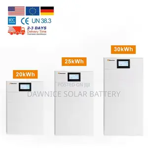 Dawnice 51.2V 25kwh Stacked Lithium Solar Batteries 500ah