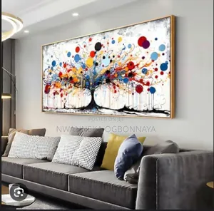 Photo - Abstract Tree Artwork With Frames